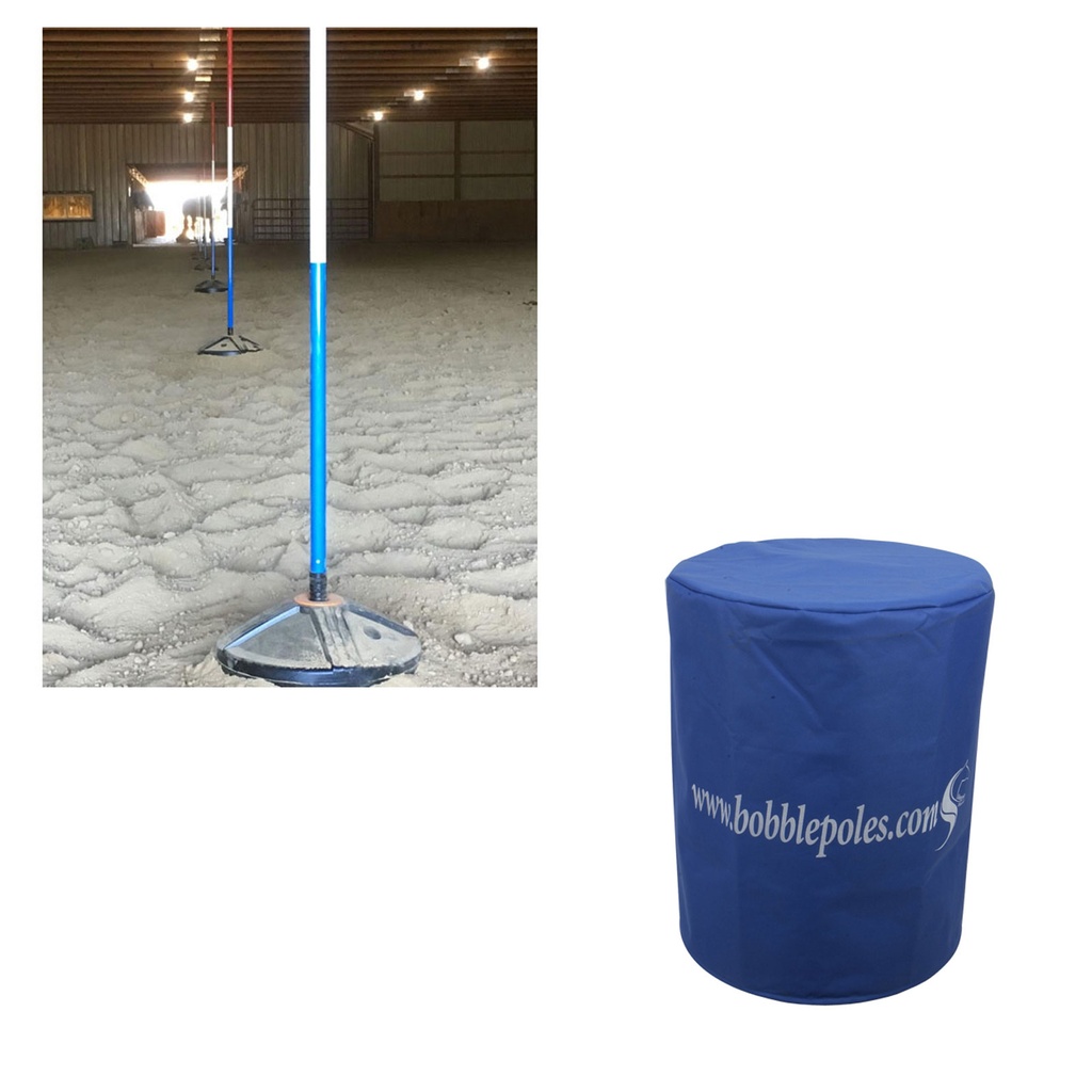 Red White And Blue Pole Bending + Barrel Kit