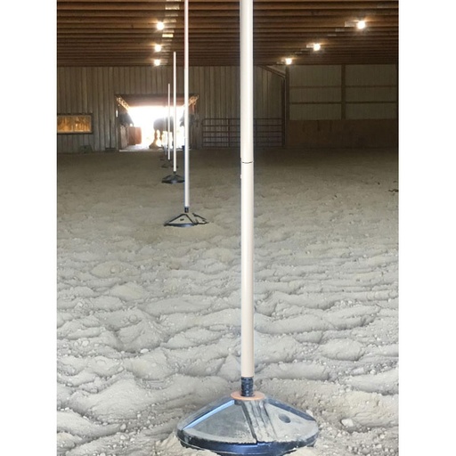 [45960] White Pole Bending Kit 6 Poles/Bases